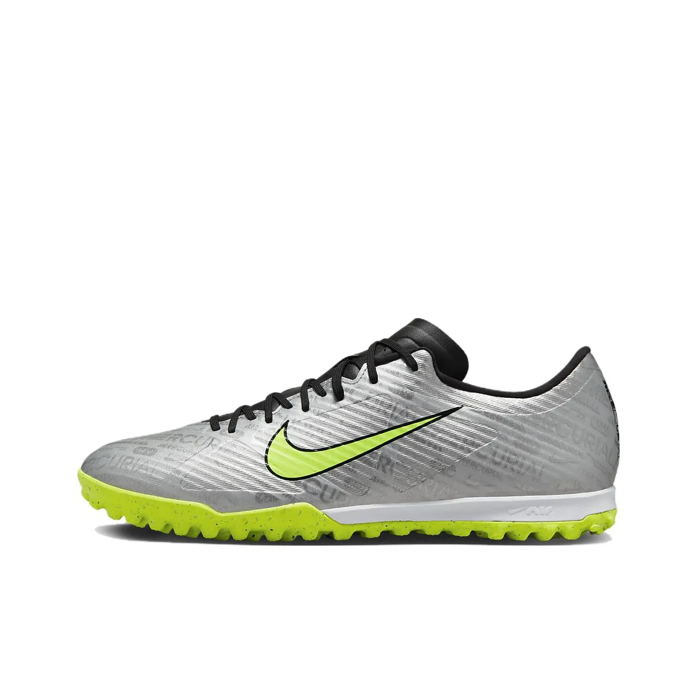Nike Zoom Vapor 15 Academy Tf Turf 'Metallic Silver Volt'