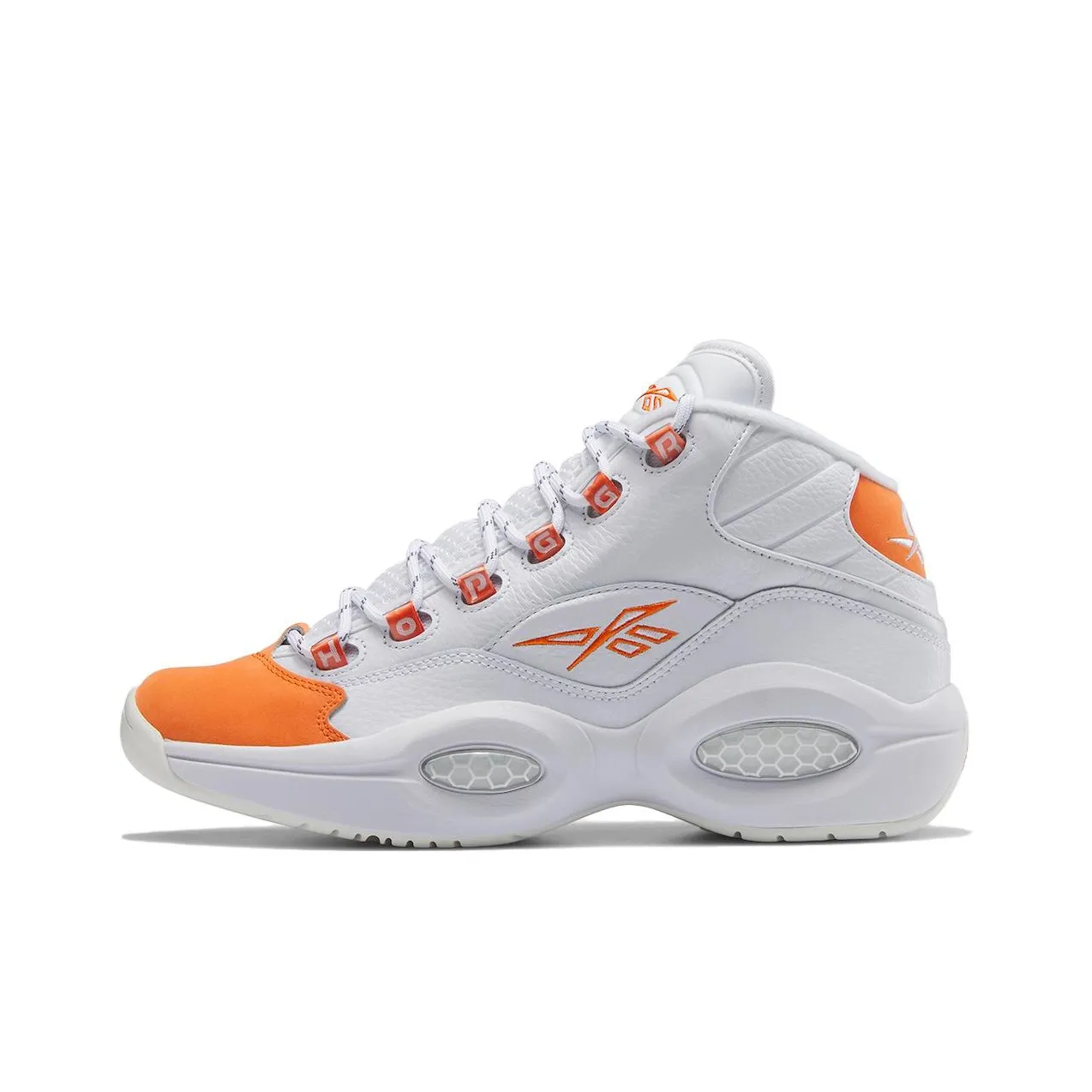 Reebok Question Mid Orange Toe