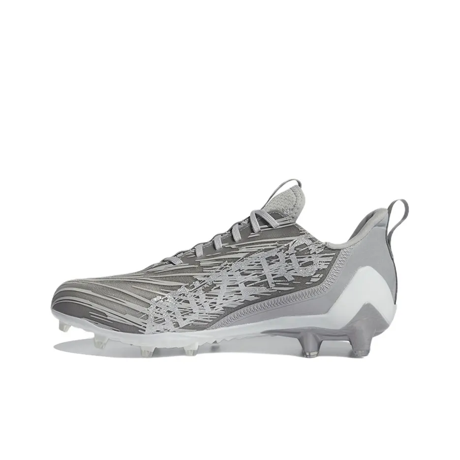 Adidas Adizero Cleats 'Grey Silver Metallic'