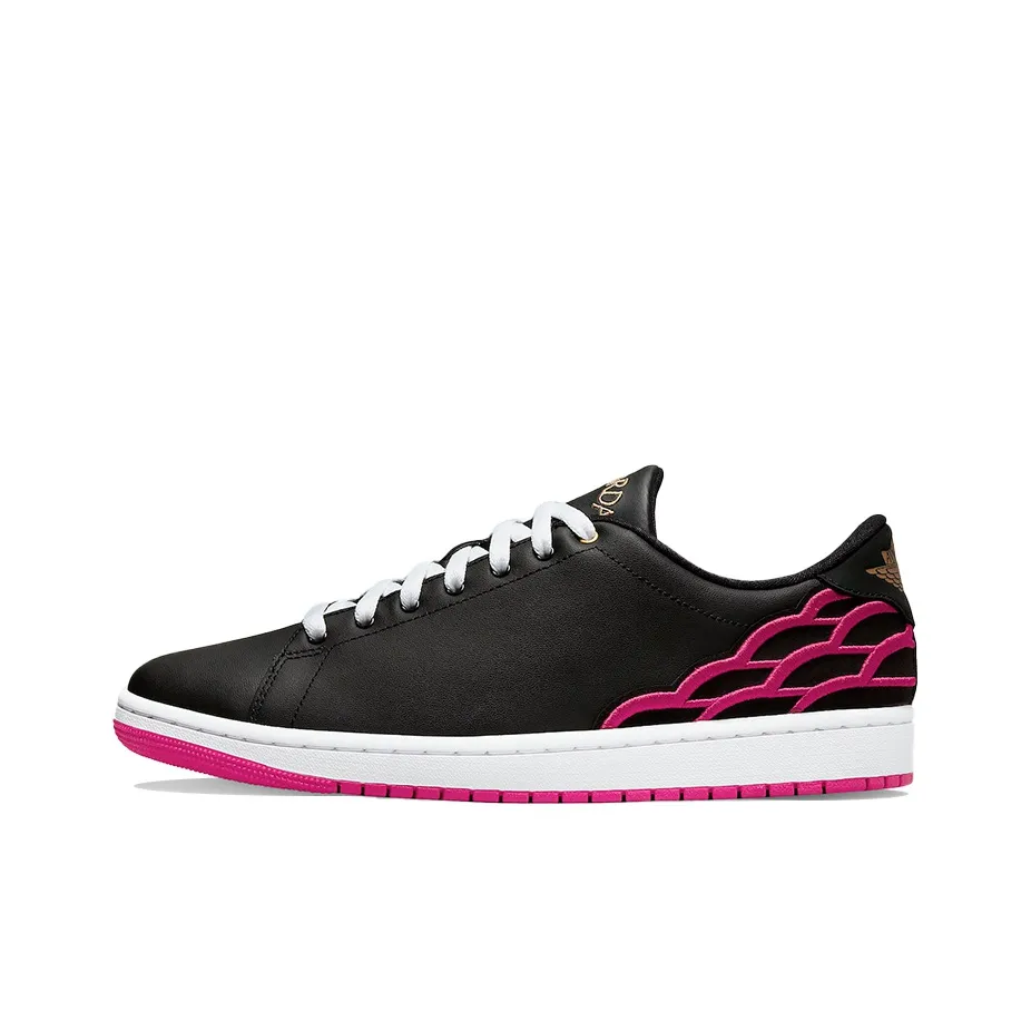 Jordan 1 Centre Court Black Pink White Women's