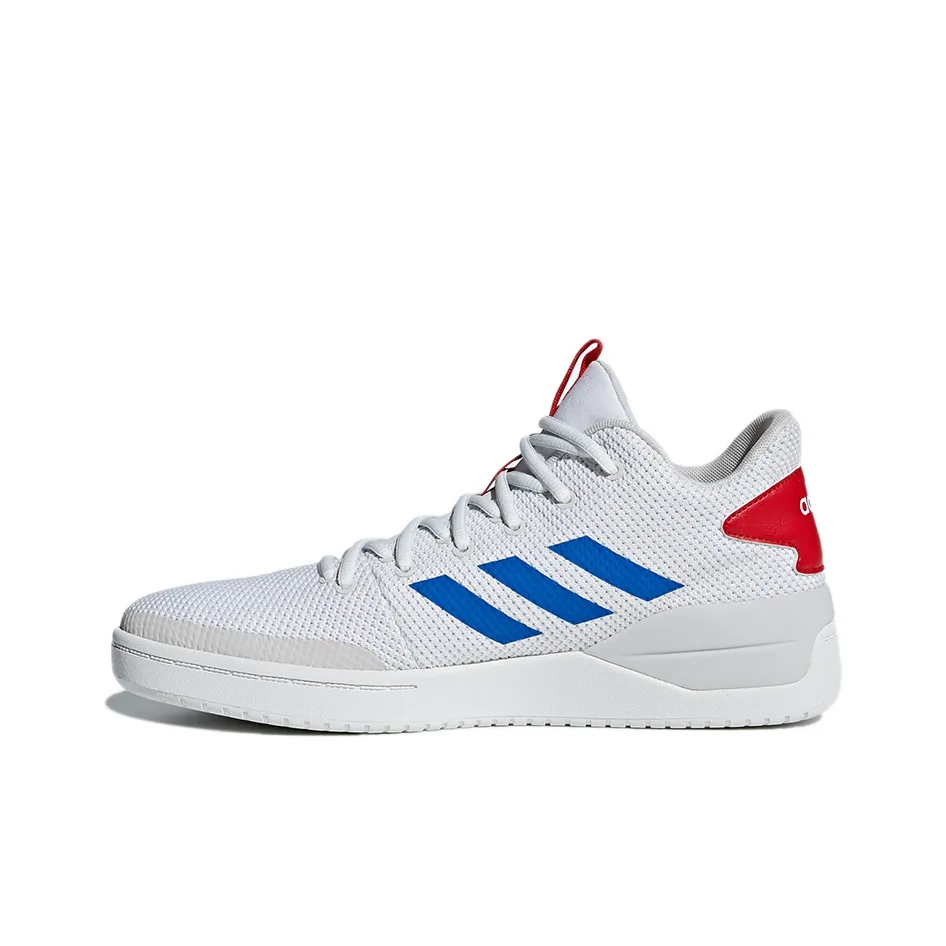 Adidas Bball 80s 'White Blue Scarlet'