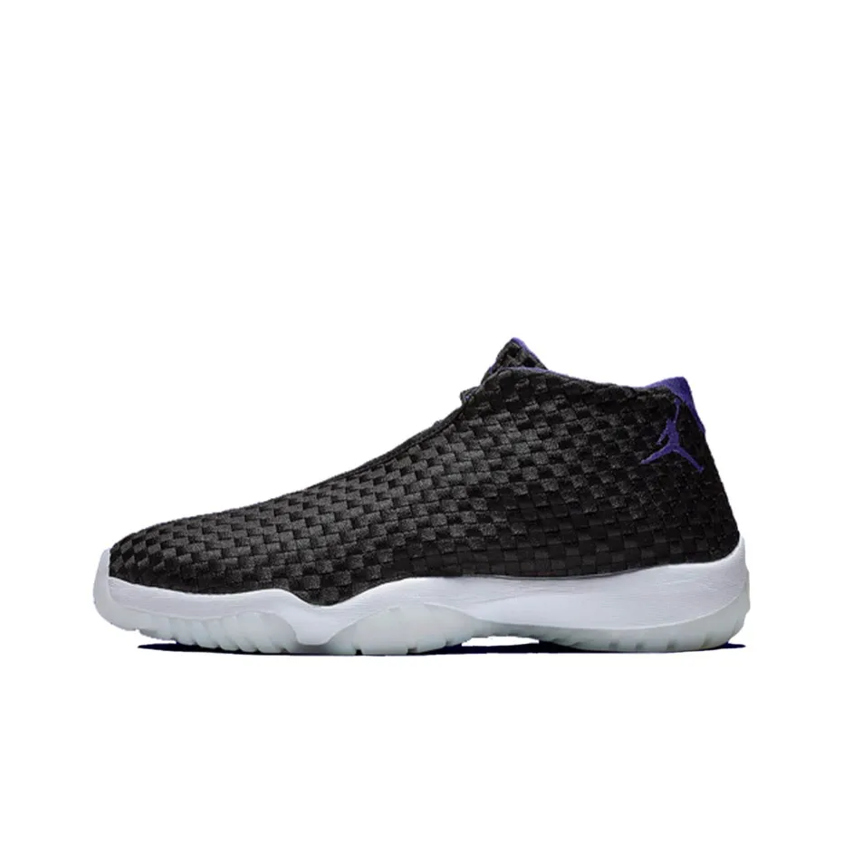 Jordan Future Concord Buckle MID Топ Винтажные Баскетбольные Кроссовки Мужские Черные