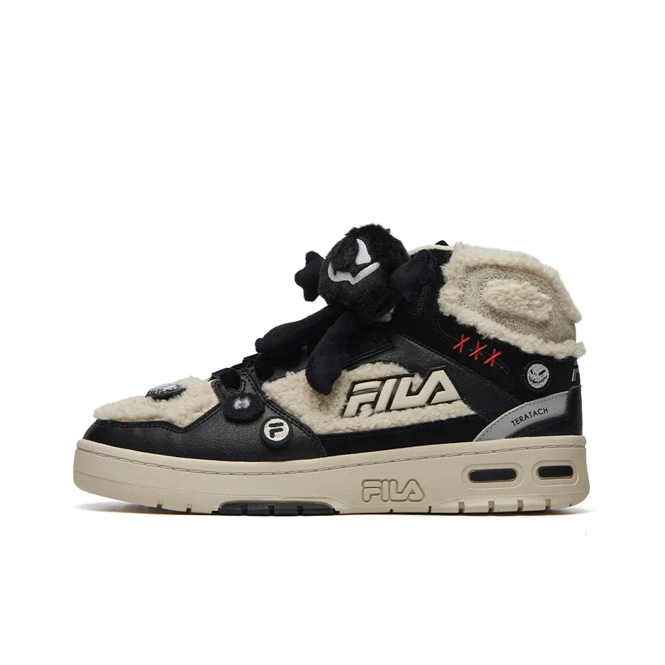 FILA FUSION Teratach MID Топ Винтажные баскетбольные кроссовки Мужской Березово-коричневый