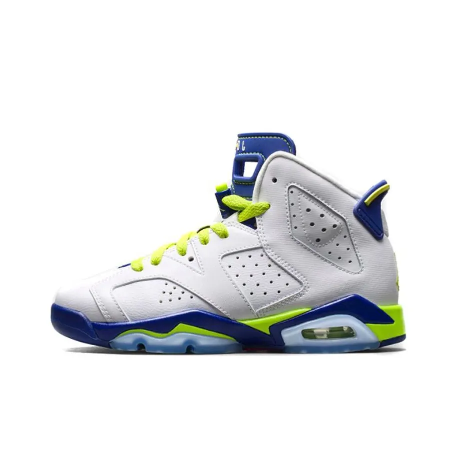 JORDAN Air Jordan 6 Винтажные баскетбольные кроссовки High Top Женские