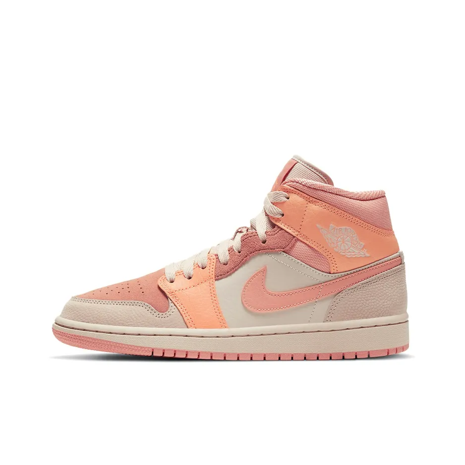 Air Jordan 1 Mid 'Apricot' Women's