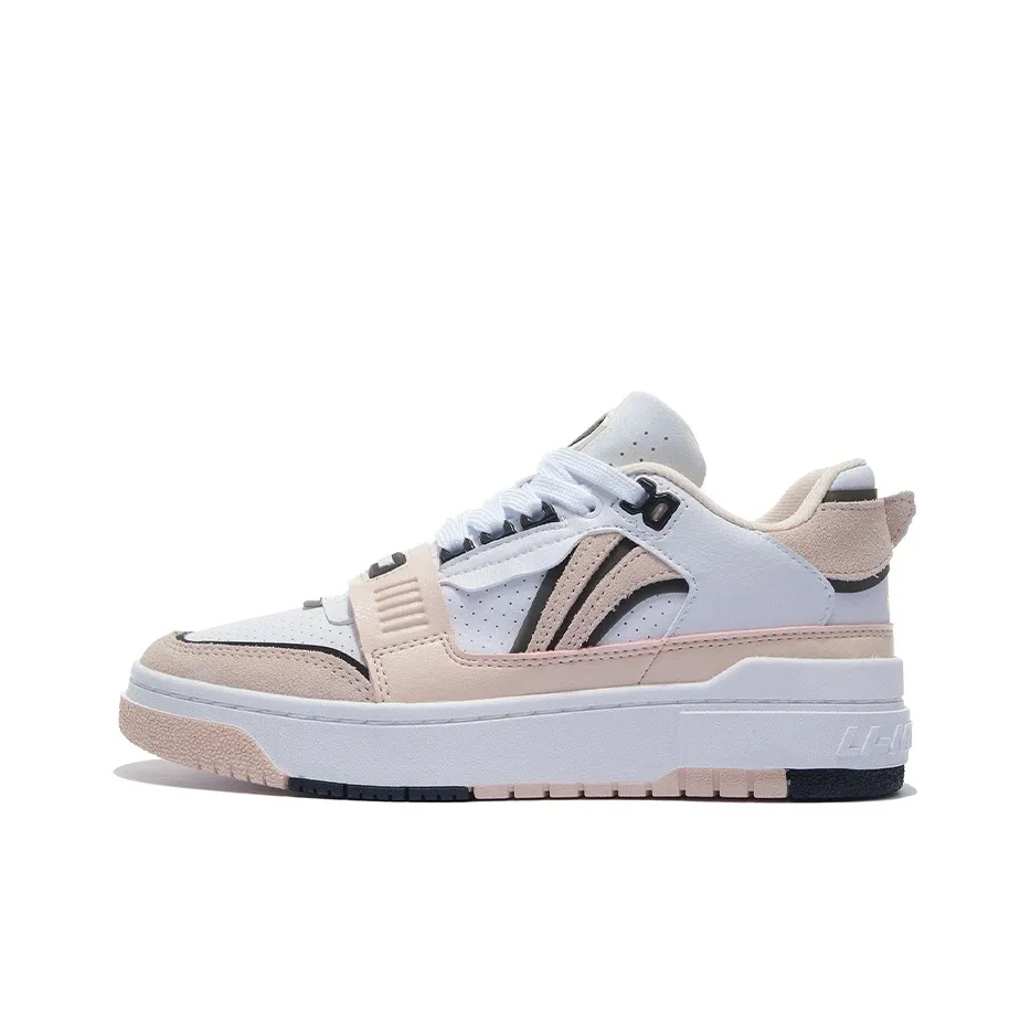 LINING BADFIVE Винтажные баскетбольные кроссовки Low Top Женские