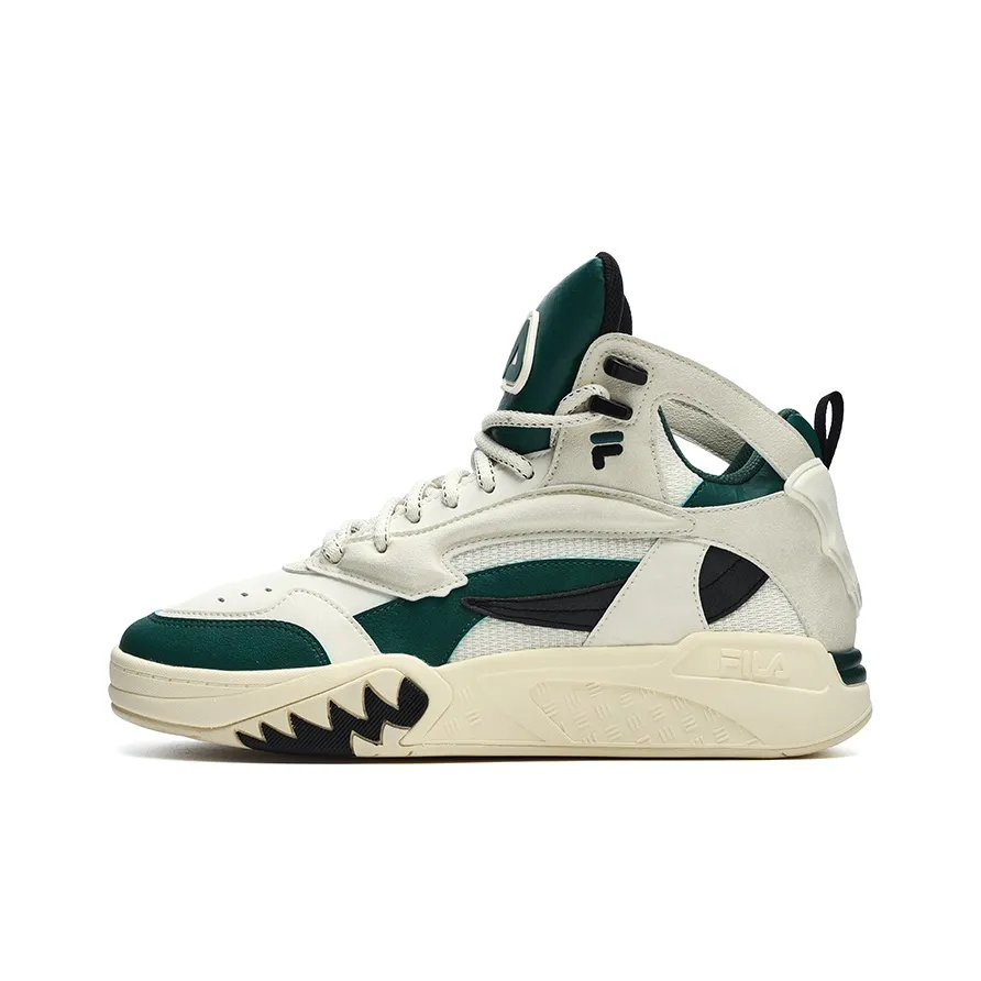 FILA FUSION Desperado Vintage Basketball Shoes 'White Green Black'