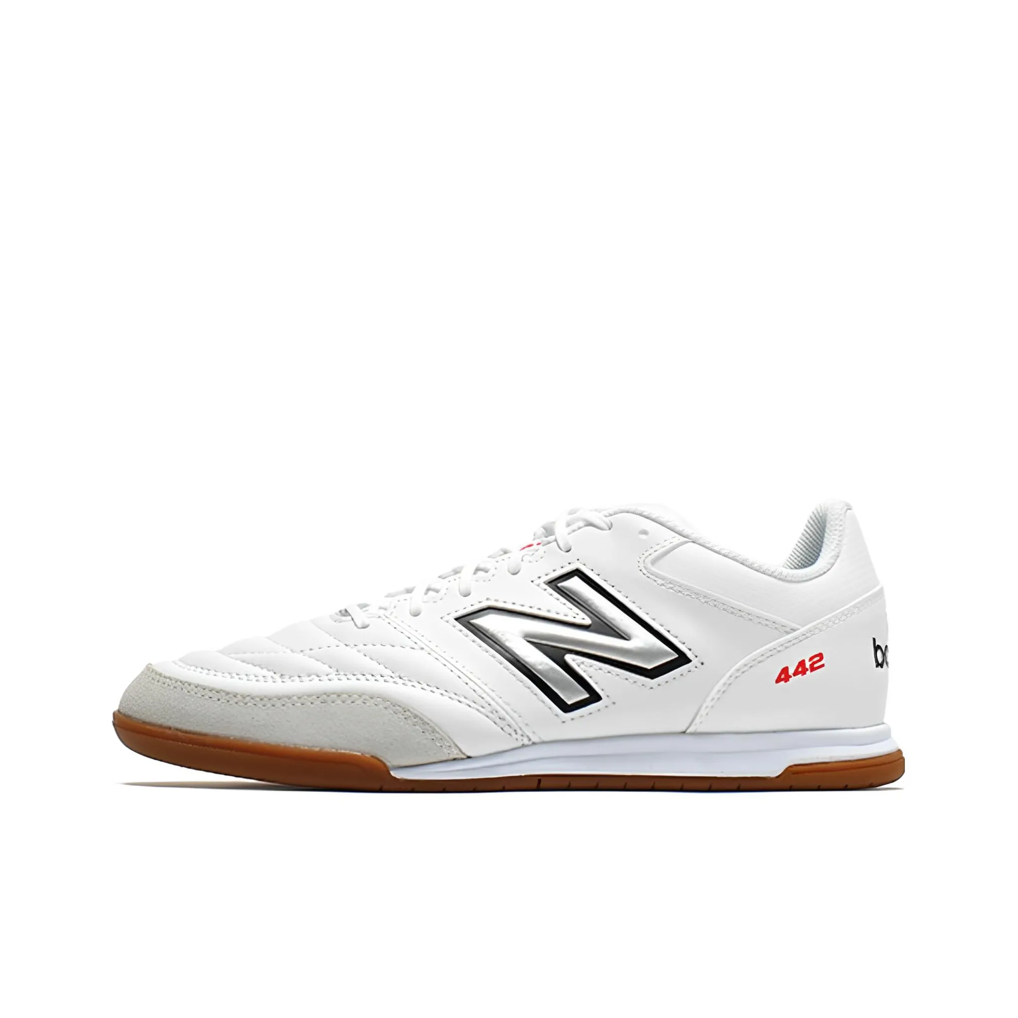 New Balance 442 V2 Team Indoor White Black