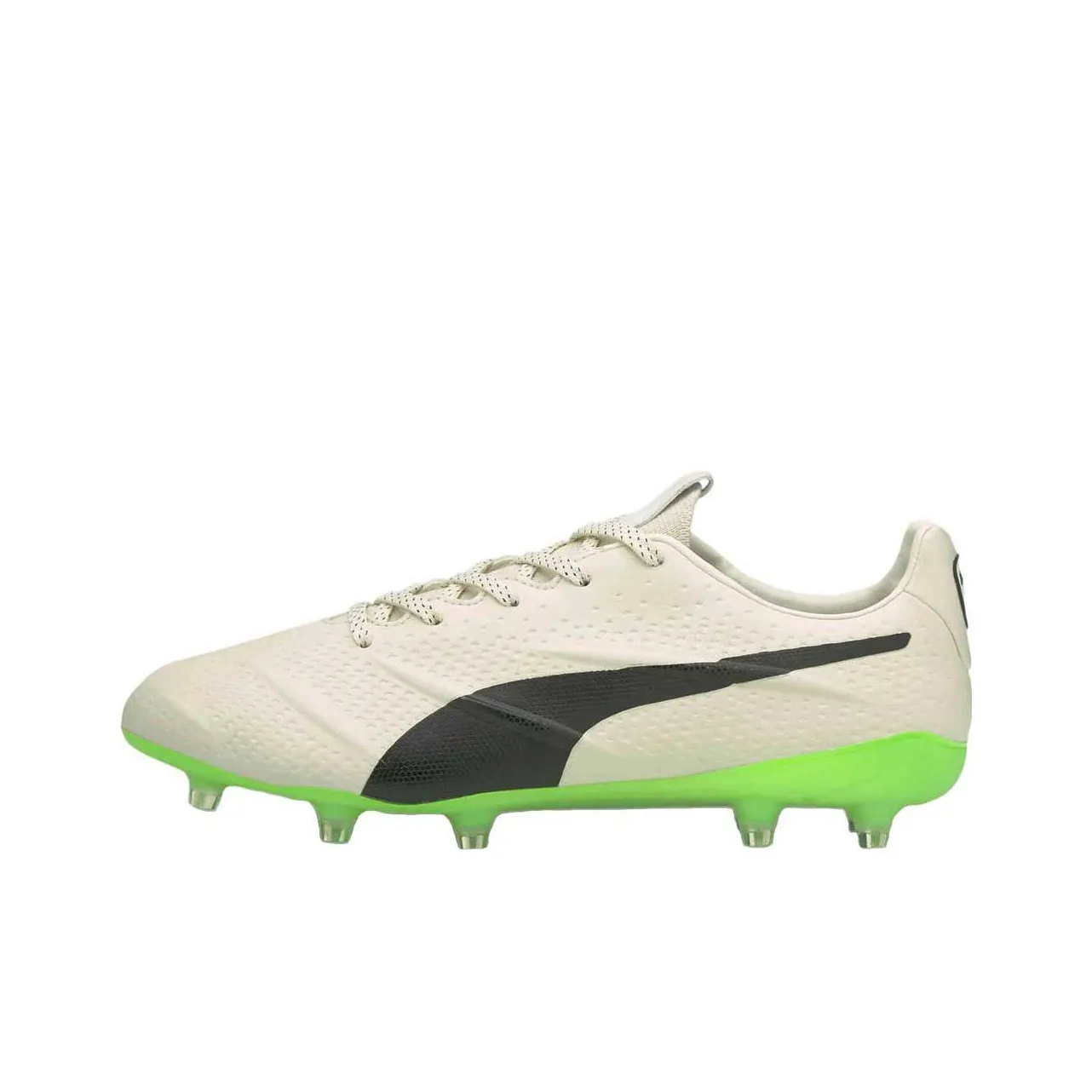 PUMA King Pro FG Твердый Грунт Футбольные Бутсы Мужские Экрю