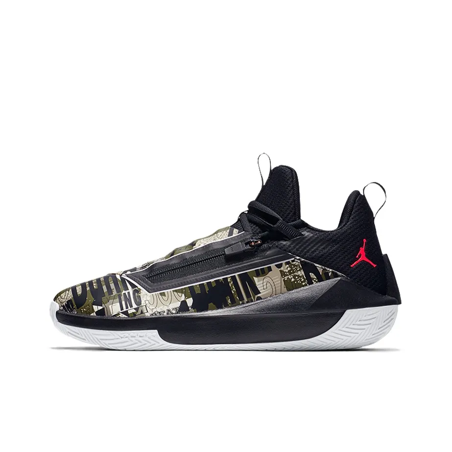 JORDAN Jumpman Hustle Винтажные баскетбольные кроссовки Low Топ Мужской