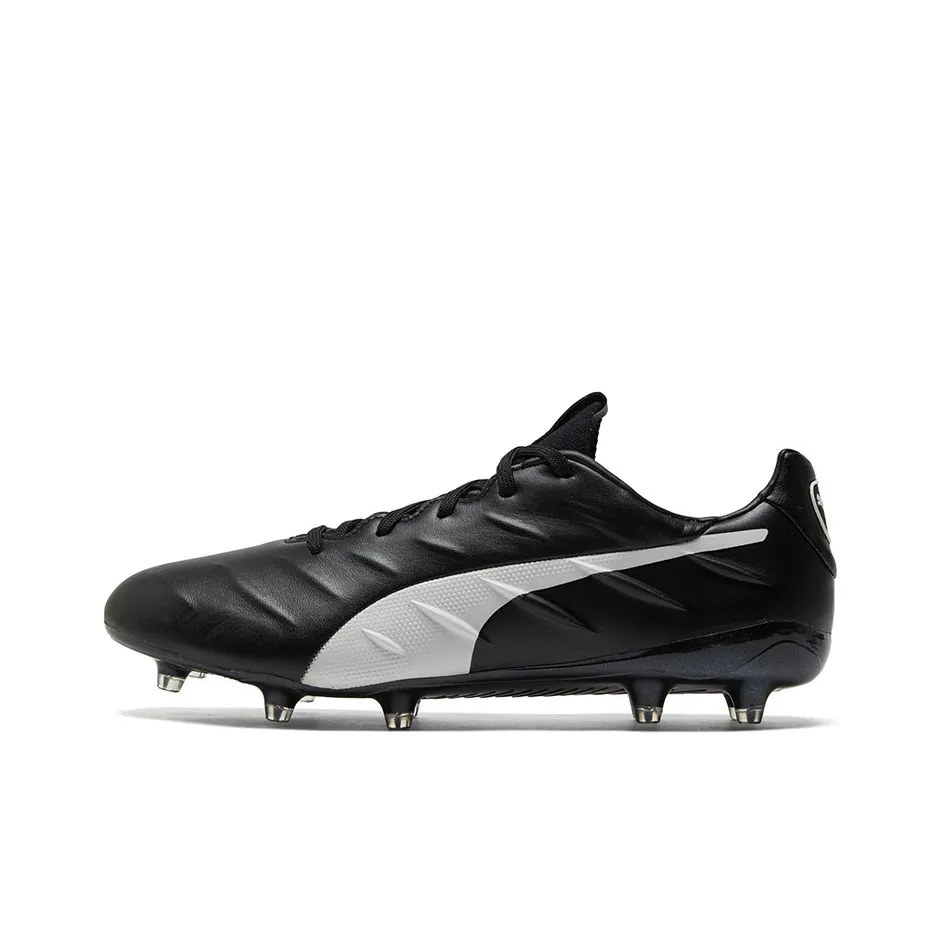 PUMA King Platinum 21 Fg Ag 'Black White'