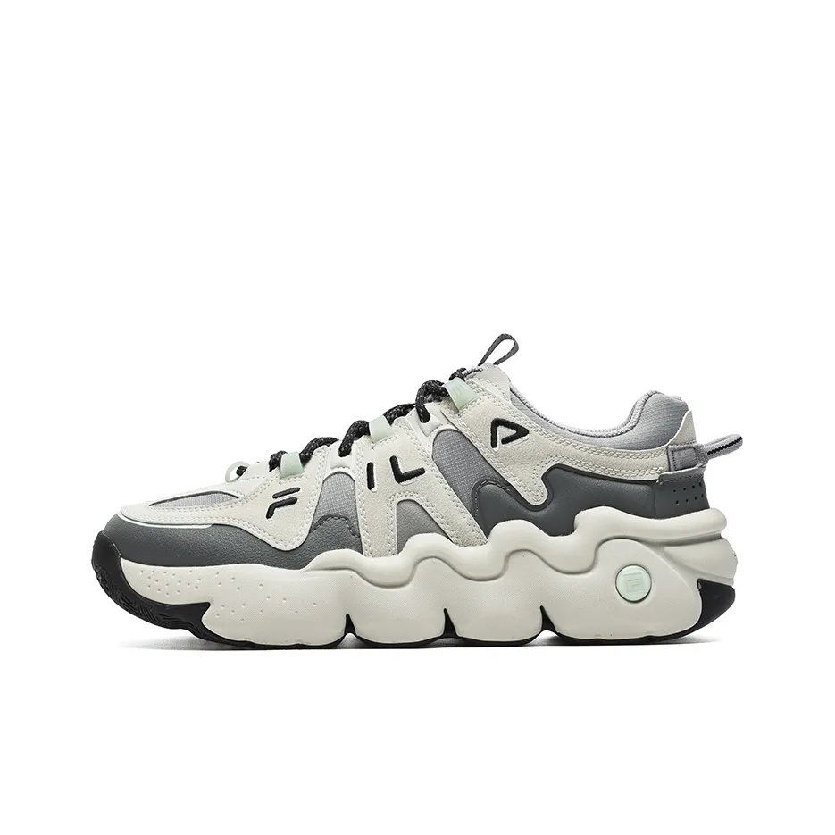 FILA Panini Basketball Shoes 'White Grey'