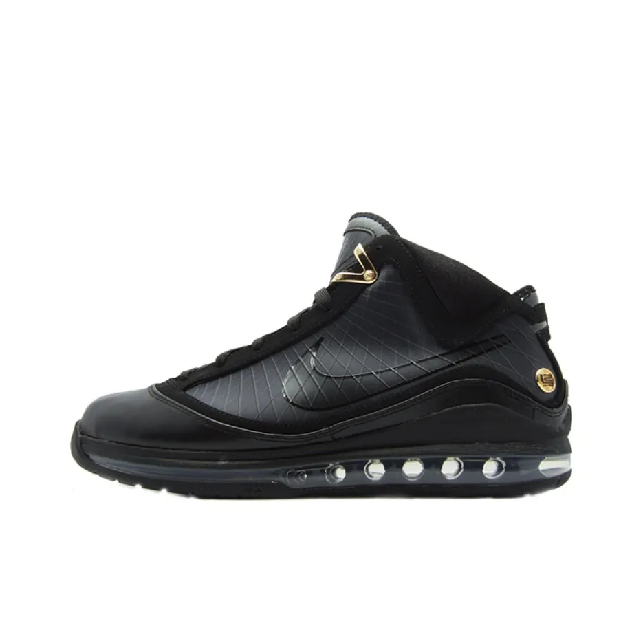 Nike Lebron 7 Phantom Non Slip Lightweight MID Top Винтажные баскетбольные кроссовки Мужской Черный