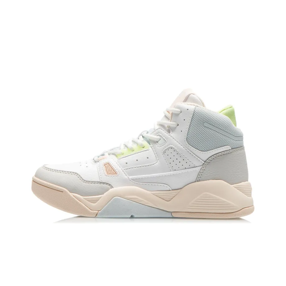 LINING Винтажные баскетбольные кроссовки MID Топ Женские