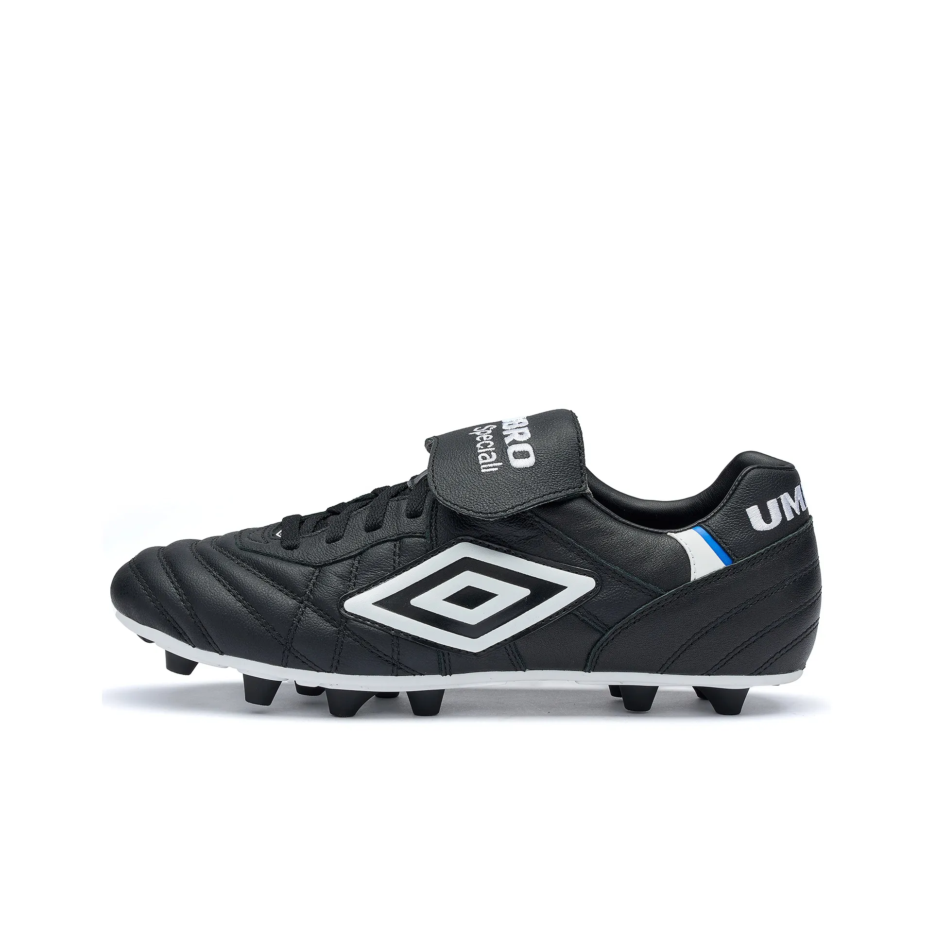 Umbro Speciali Soccer Shoes Men's Low Top Black/White/Royal Blue