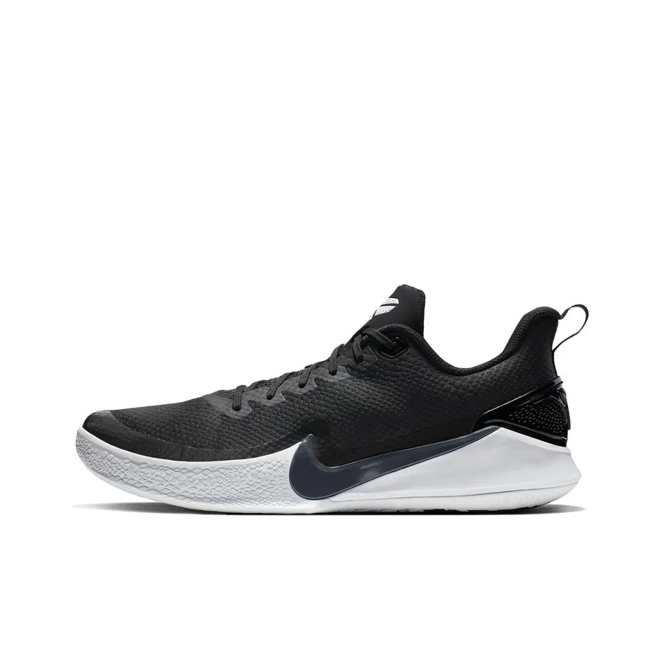 Nike Mamba Focus Kobe Cushioned Anti Slip And Wear Resistant Lightweight Low Top Vintage Basketball Shoes Unisex Black