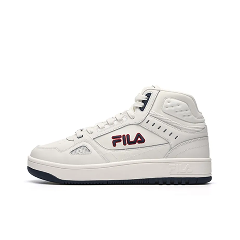 FILA MID Топ Винтажные Баскетбольные Кроссовки Мужские Белые