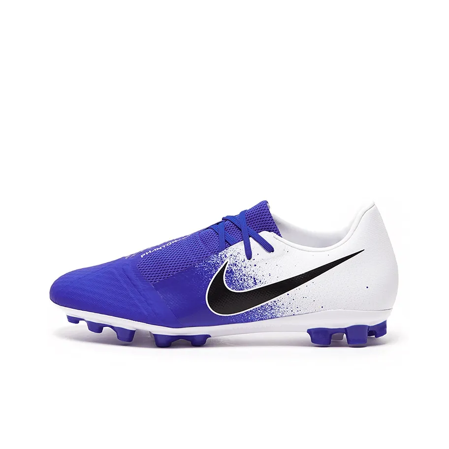 Nike Phantom Venom AG Искусственная трава Амортизация Покрытие Ударопрочный Легкий Футбольные бутсы Мужской Синий Белый