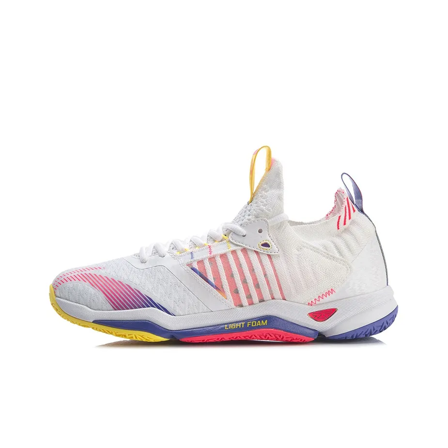 Подкладка Raid 4 Low Топ Бадминтон Обувь Унисекс Белый Красный