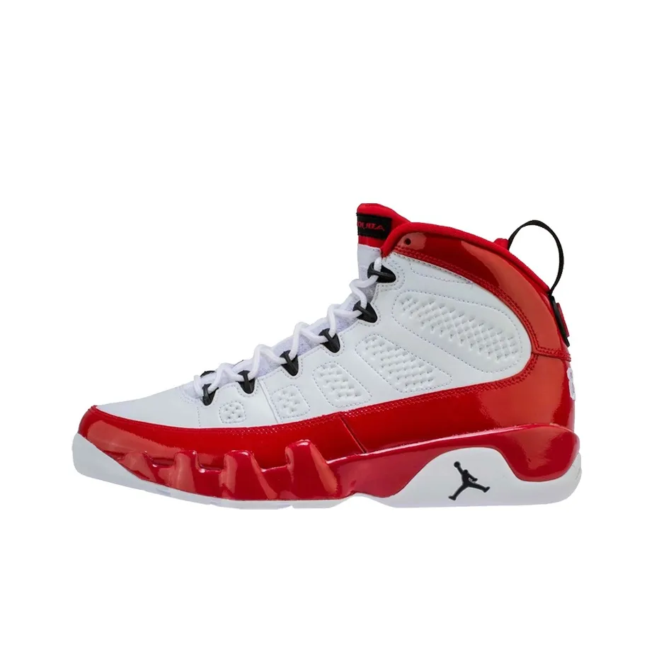 JORDAN 9 Retro White Gym Red