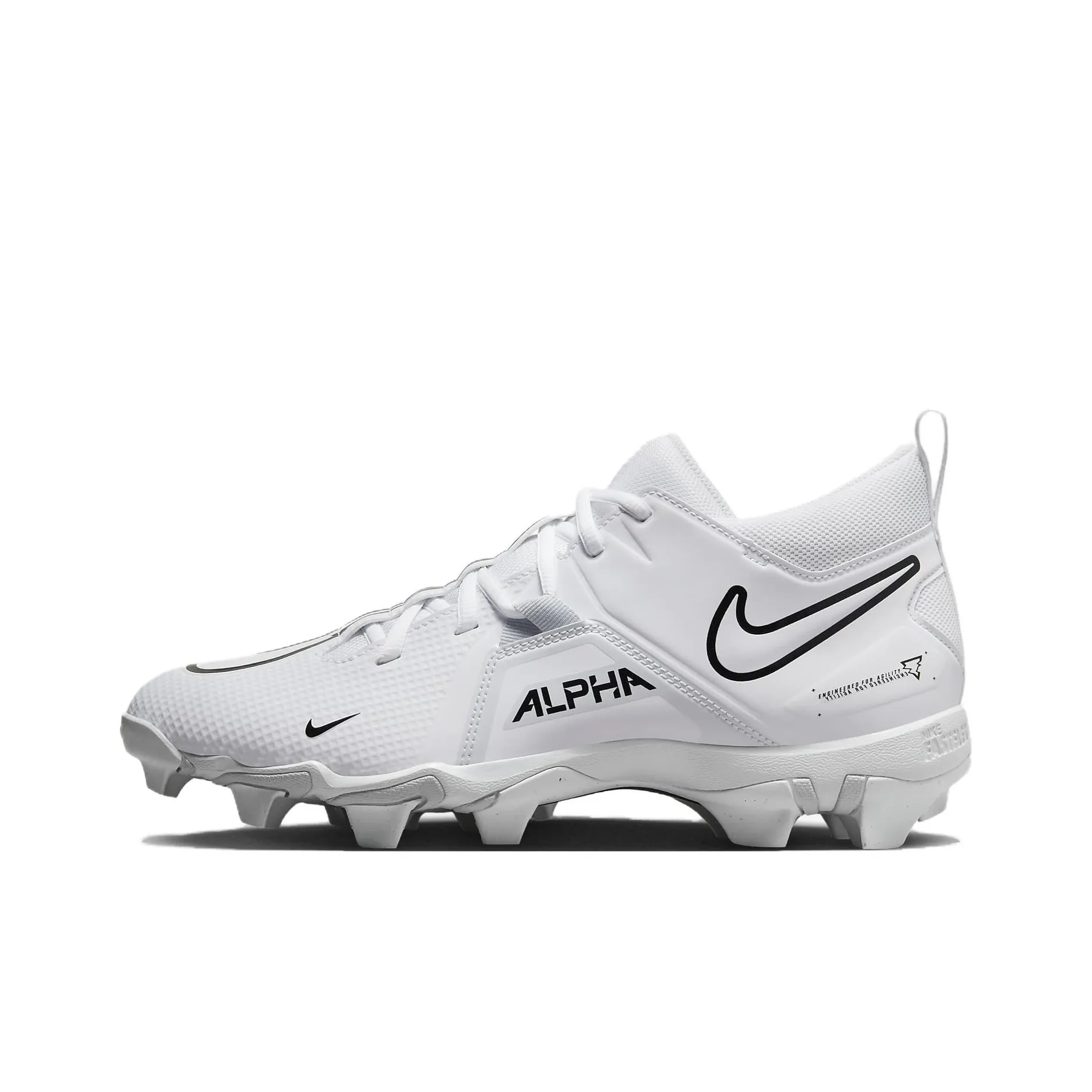 Nike Alpha Menace 3 Shark 'All White'