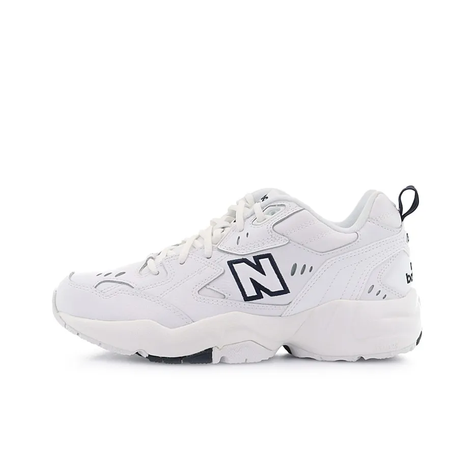New Balance 608 V1 White Navy Women's