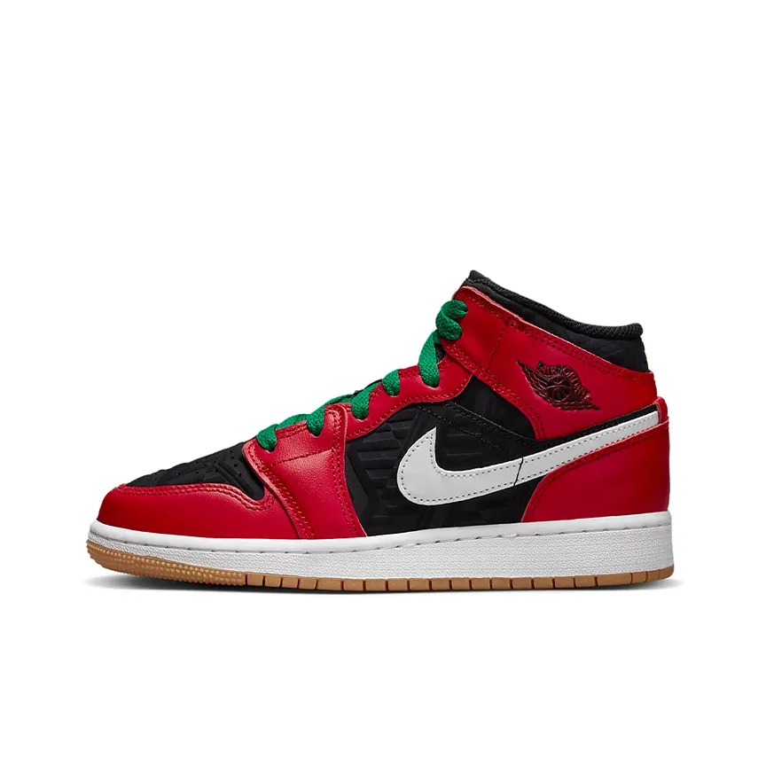 Air Jordan 1 Mid Se 'Christmas' Gs