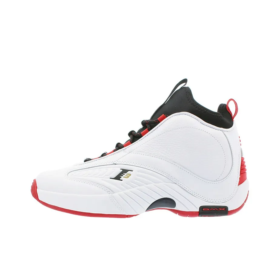 Reebok Answer IV.V Айверсон Answer 4,5 High Топ Винтажные баскетбольные кроссовки Мужской Белый Красный