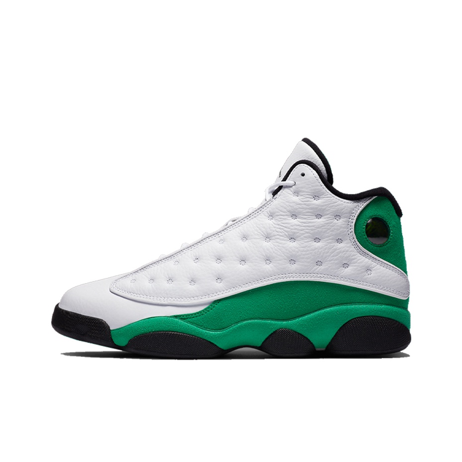 jordan 13 lucky green real vs fake