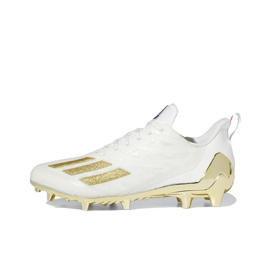 Adidas Adizero Cleats 'White Gold Metallic'
