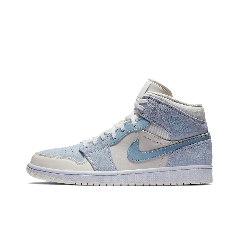 Jordan 1 Mid Mixed Textures Blue