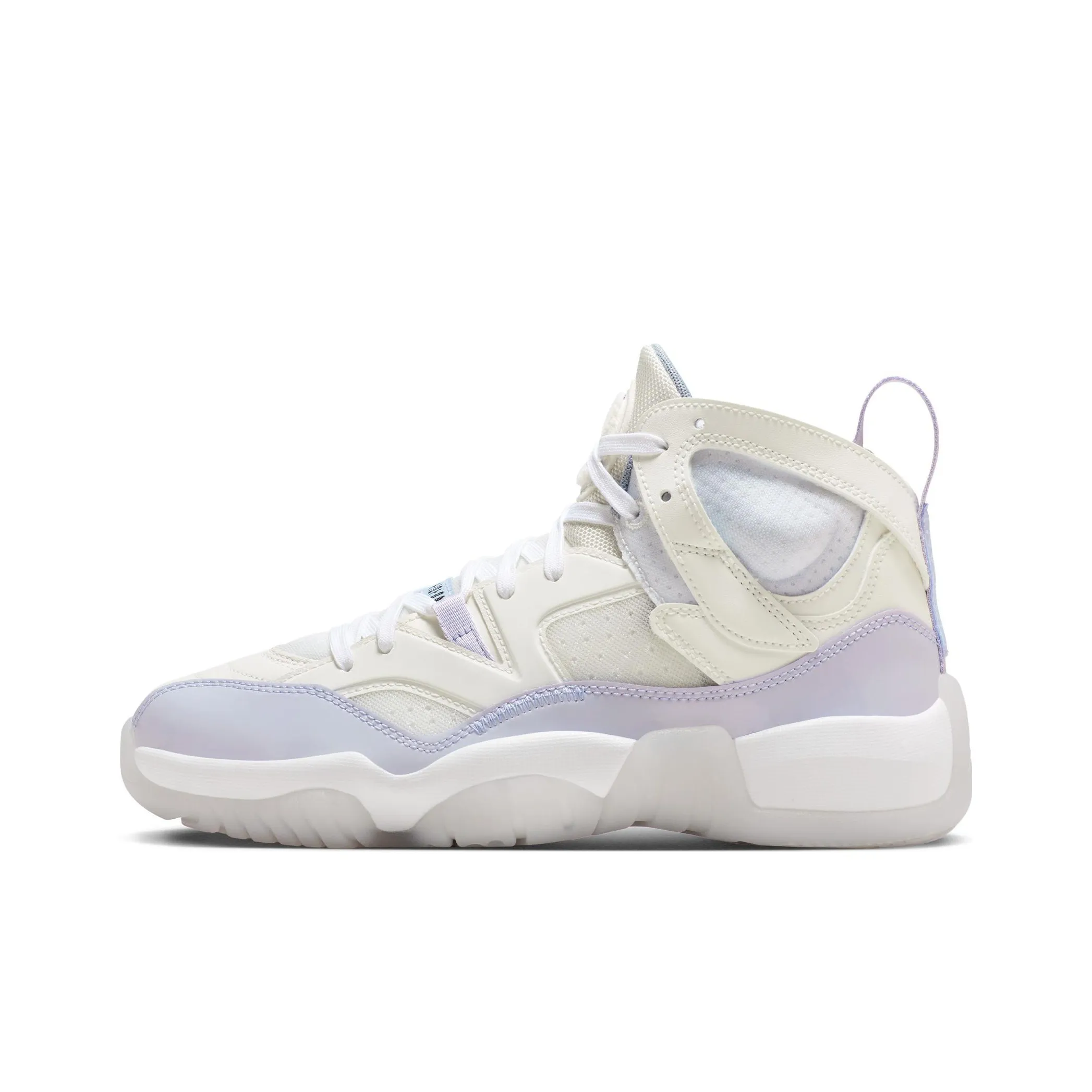 JORDAN Jumpman Two Trey White Lavender Purple Women's