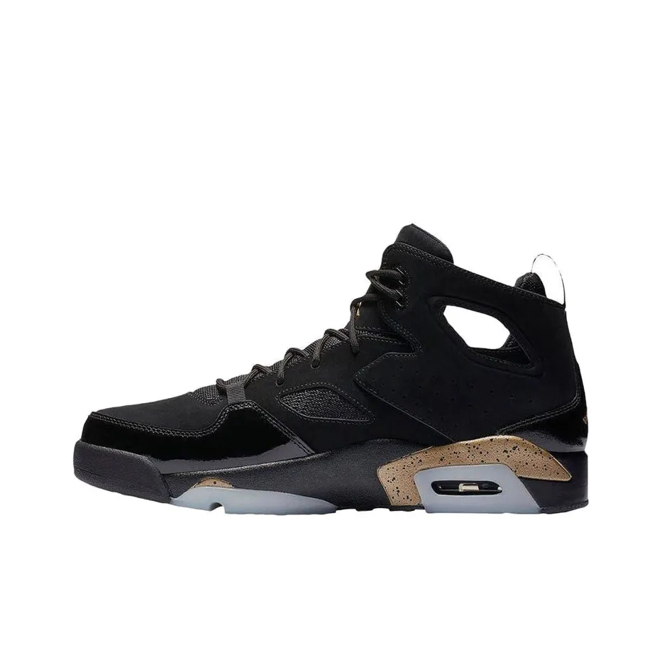 Jordan Flight Club 91 Black Metallic Gold 2018