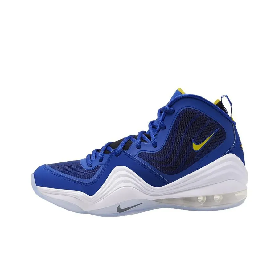 Nike Penny Синий Chips Hardaway Non Нижняя юбка Легкий High Топ Винтажные баскетбольные кроссовки Мужской Синий