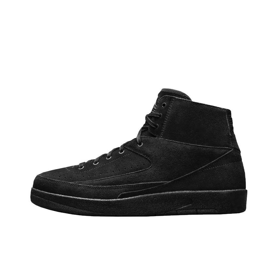 Jordan Air Jordan 2 Retro Decon High Top Винтажные баскетбольные кроссовки Мужские Черные
