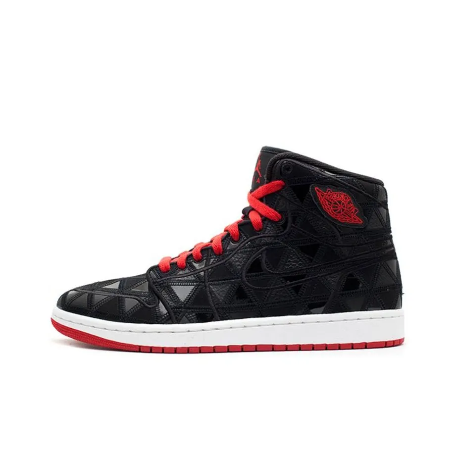 Jordan 1 Retro J2K Black Varsity Red