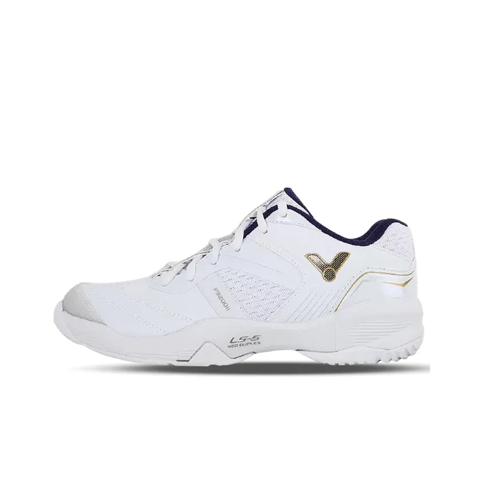 VICTOR 9200II Амортизаторы Slip-resistant и устойчивые к истиранию Низкий топ Обувь для бадминтона Унисекс Белый