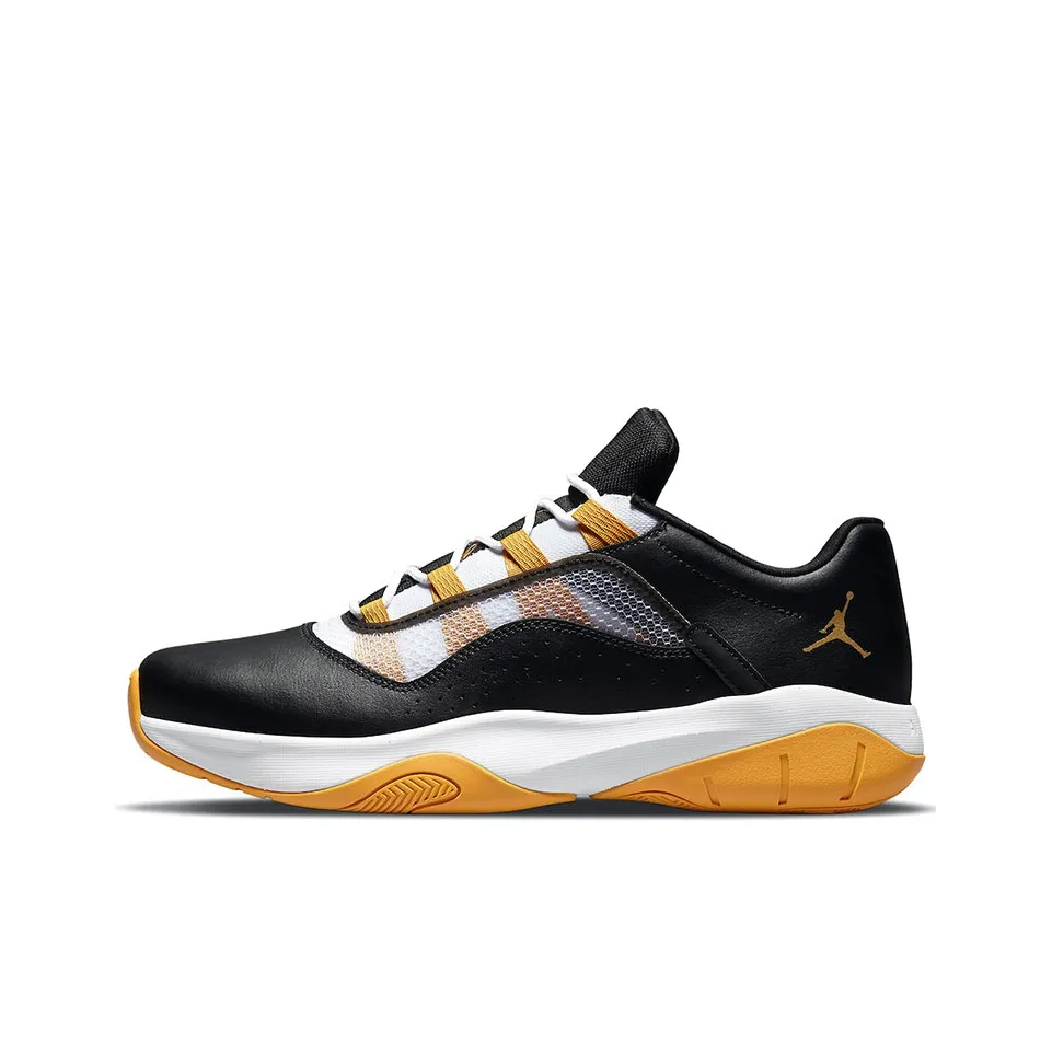 Jordan 11 Cmft Low Black Gold White