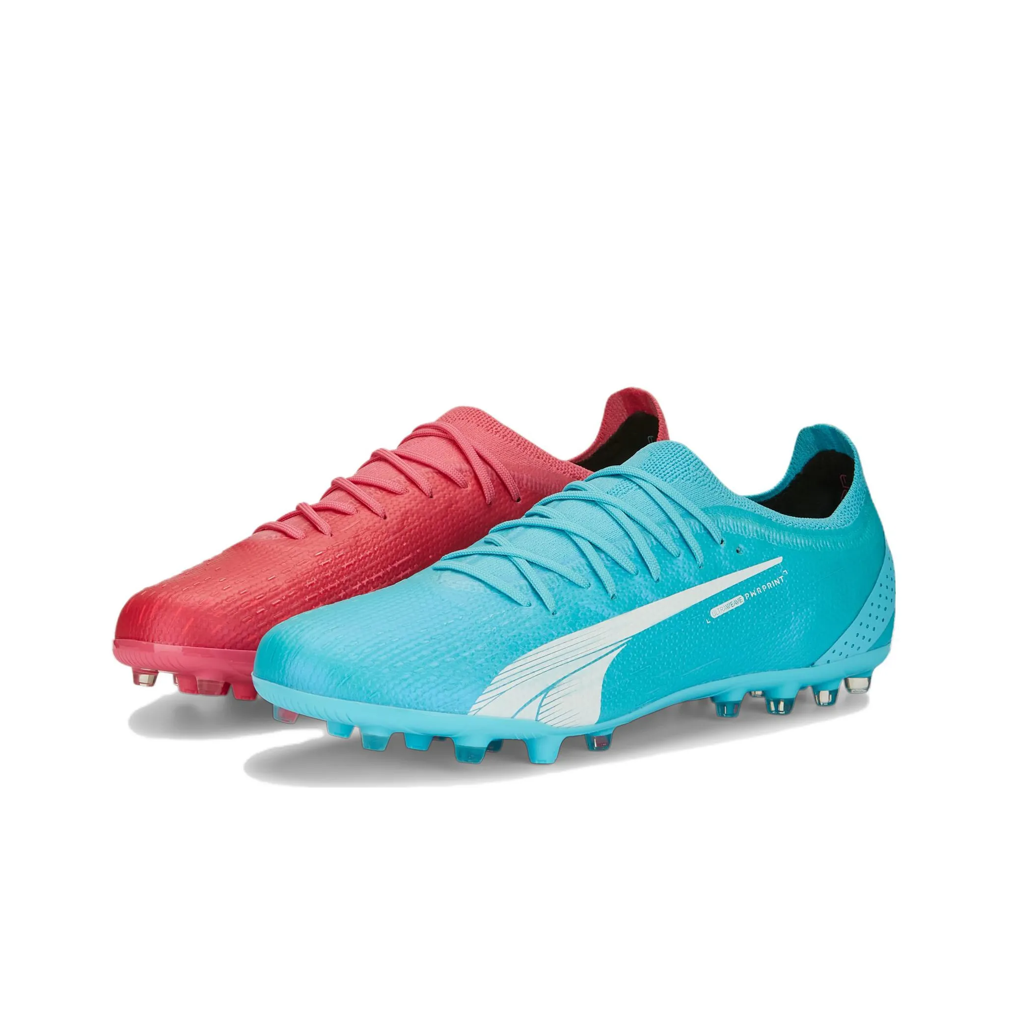 PUMA Ultra Ultimate Soccer Shoes Unisex Low Top Red/Blue