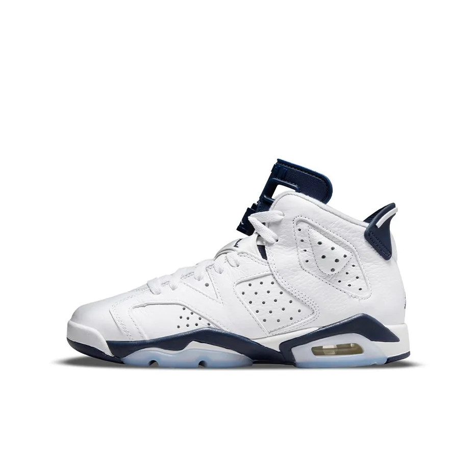 Jordan Kids Air Jordan 6 Retro "Midnight Navy 2022" Sneakers