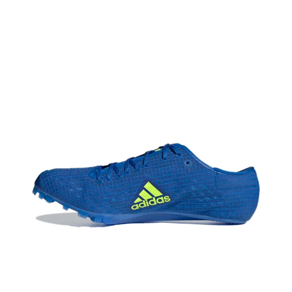 Adidas Adizero Finesse Spikes 'Football Blue Solar Yellow'