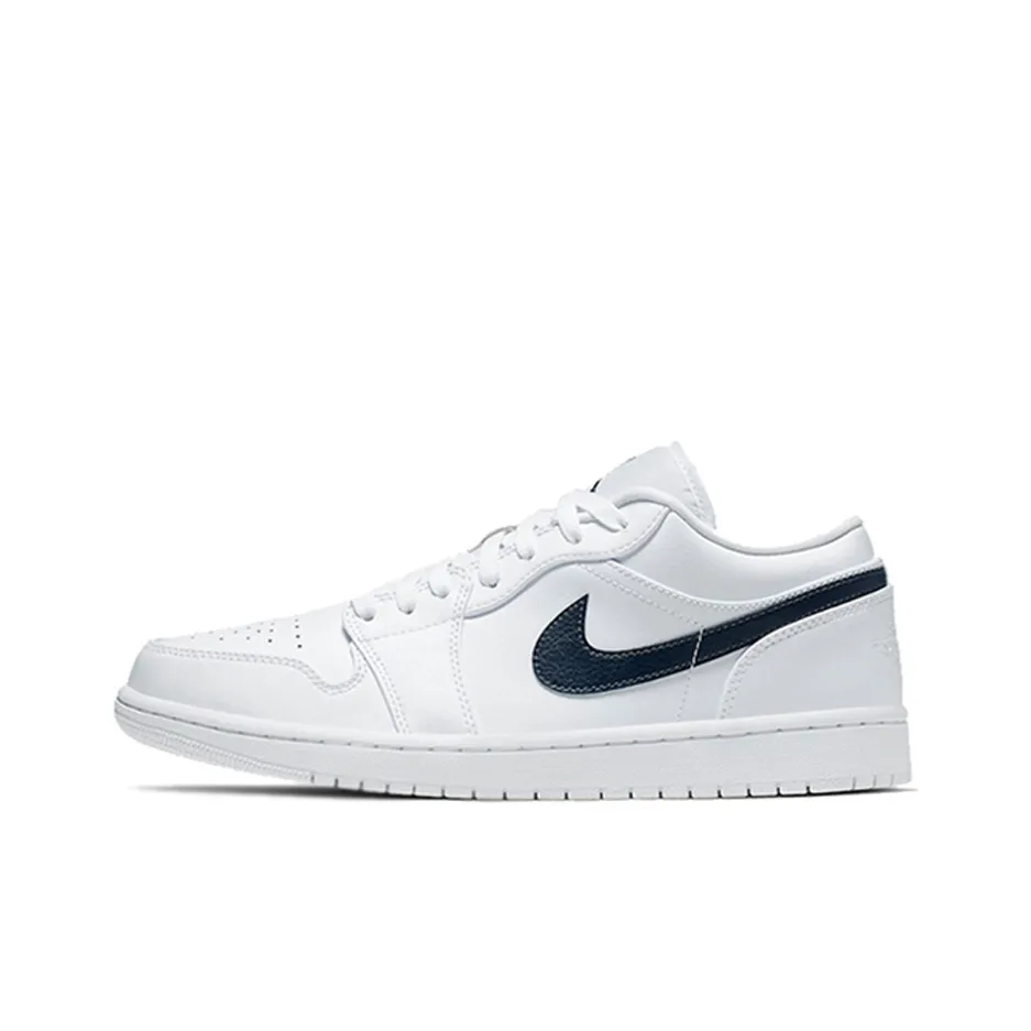 Jordan 1 Low White Obsidian