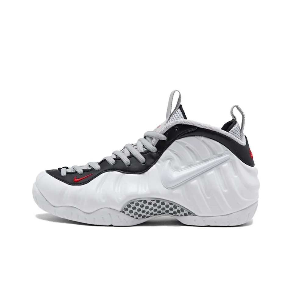 Nike Air Foamposite Pro White Adidas University Red