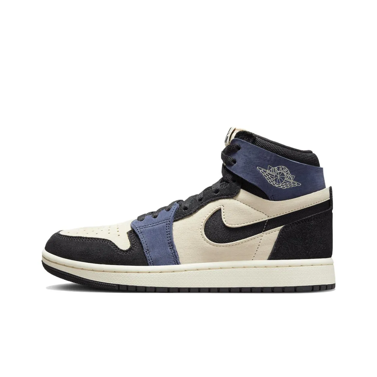 Jordan 1 High Zoom Air Cmft 2 Muslin Blackened Blue Women's