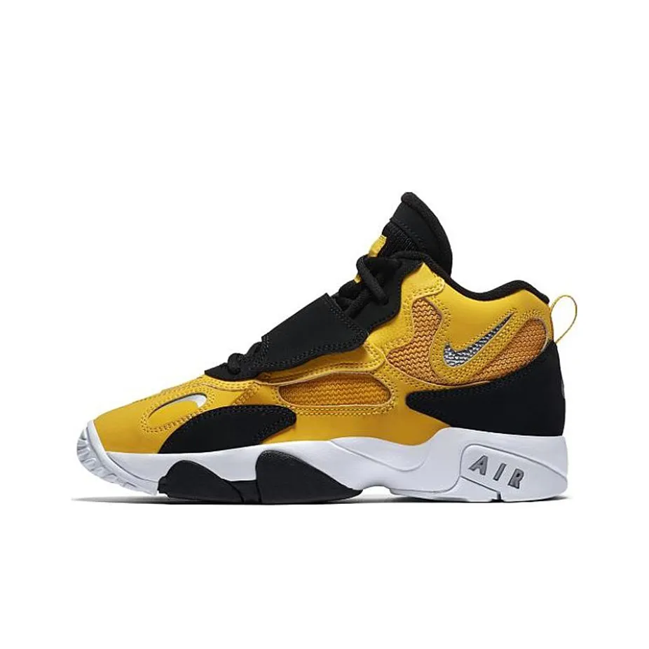 Nike Air Max Speed Turf MID Топ Кроссовки для тренировок Женские Желтый Черный