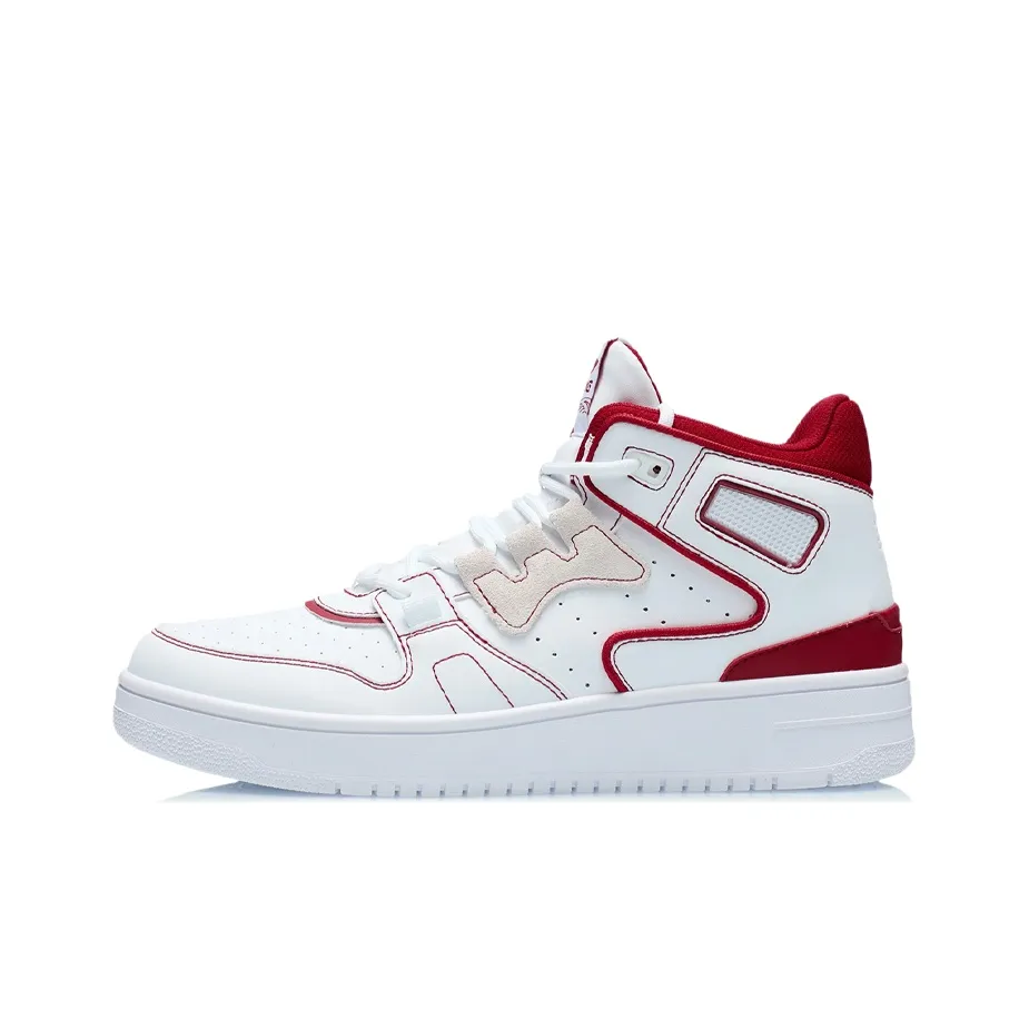 LINING Attack Винтажные баскетбольные кроссовки MID Топ Мужской