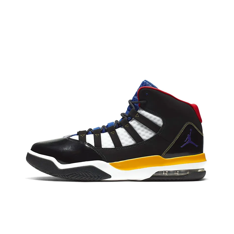 JORDAN Max Aura 1 Винтажные баскетбольные кроссовки MID Топ Мужской