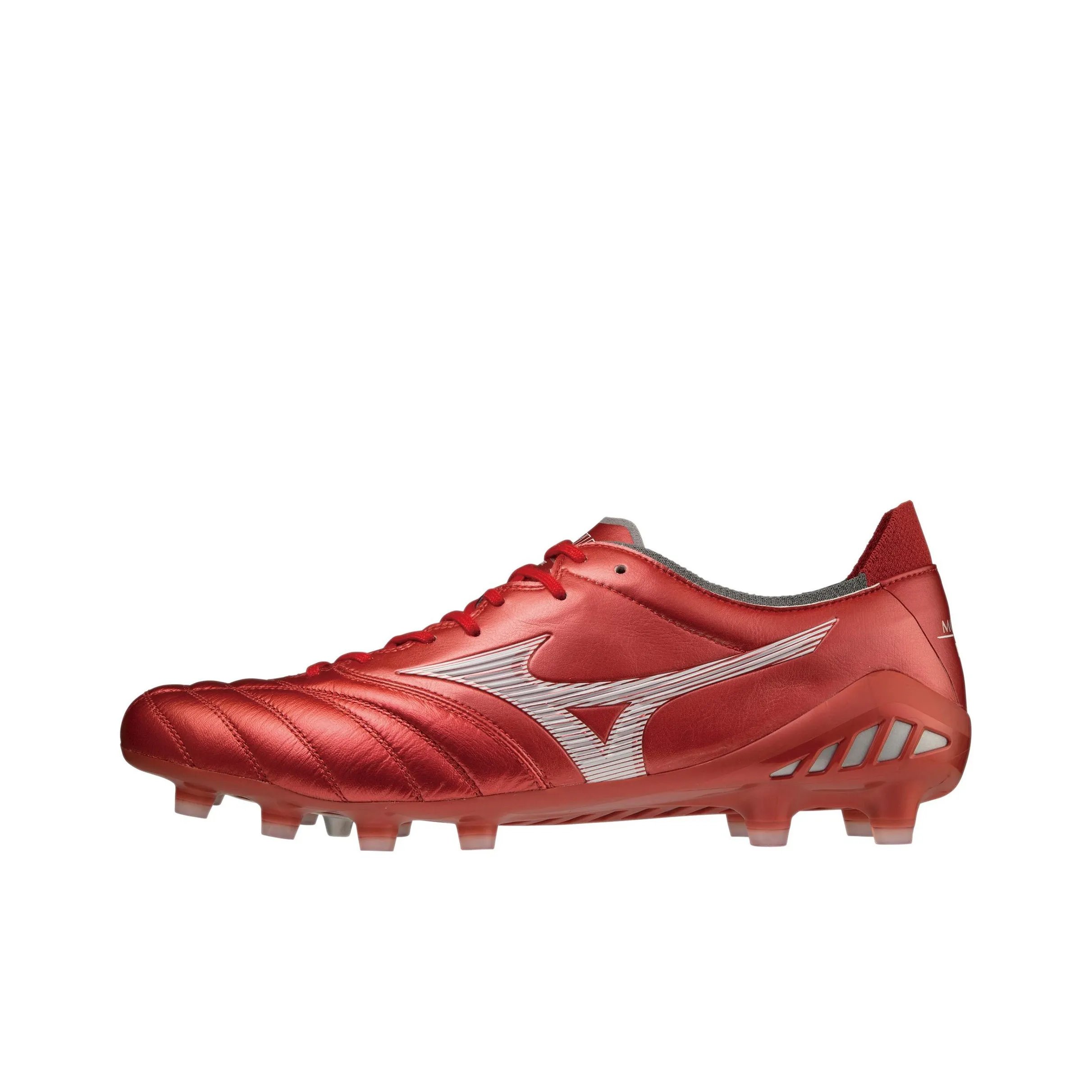 Mizuno Morelia Neo 3 Япония противоскользящие устойчивые к истиранию дышащие футбольные бутсы унисекс красные белые