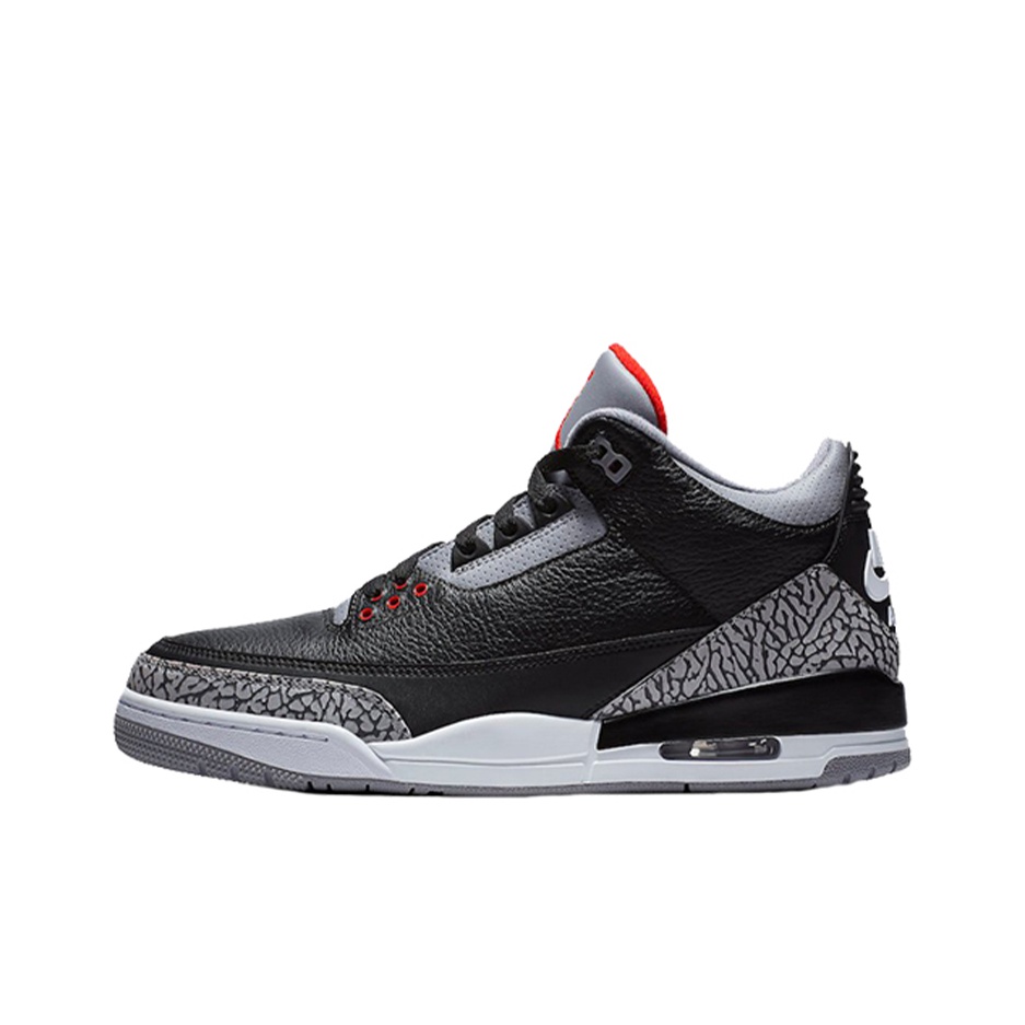fake jordan 3 black cement