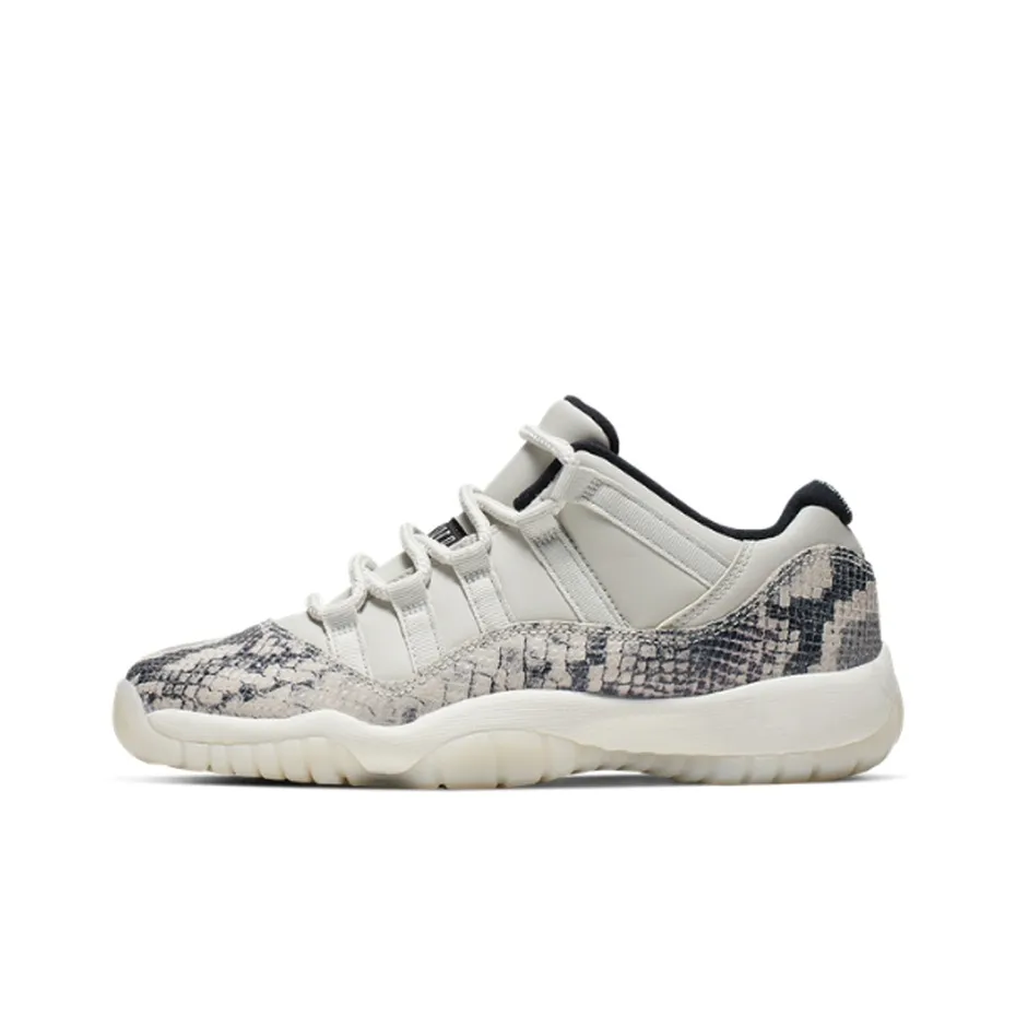 jordan Powder 11 Retro Low 'Snake Light Bone' GS